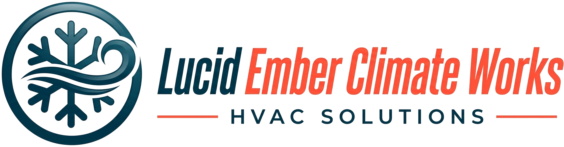 Lucid Ember Climate Works logo